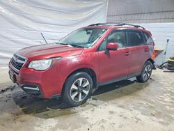 Subaru salvage cars for sale: 2017 Subaru Forester 2.5i Premium