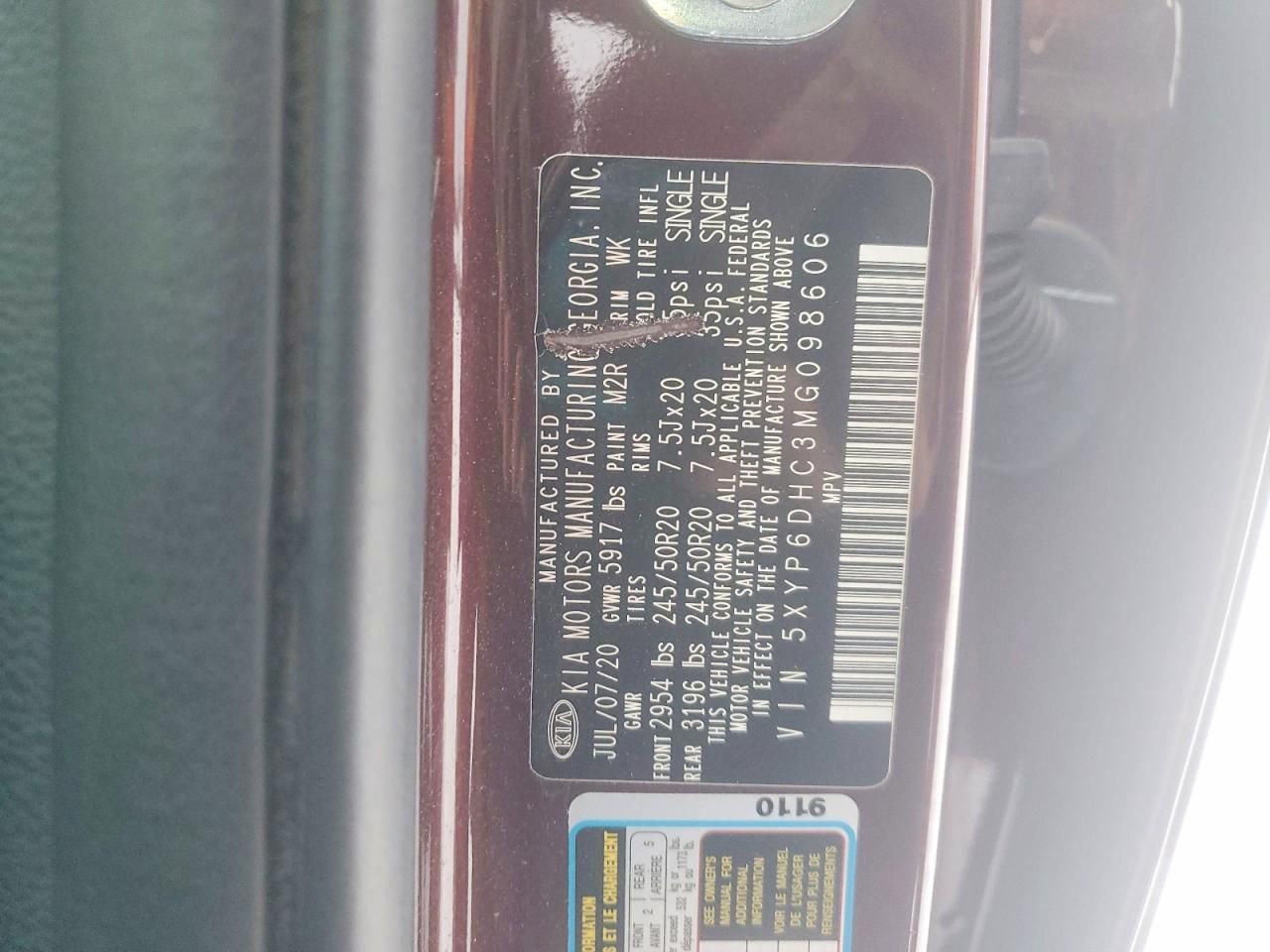 2021 KIA Telluride s