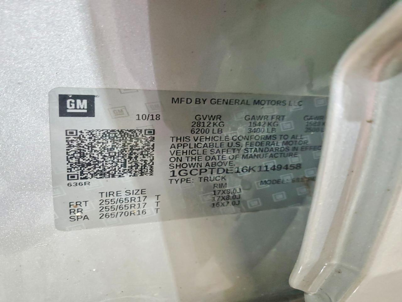 2019 Chevrolet Colorado Z71