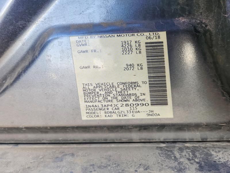 2018 Nissan Altima 2.5