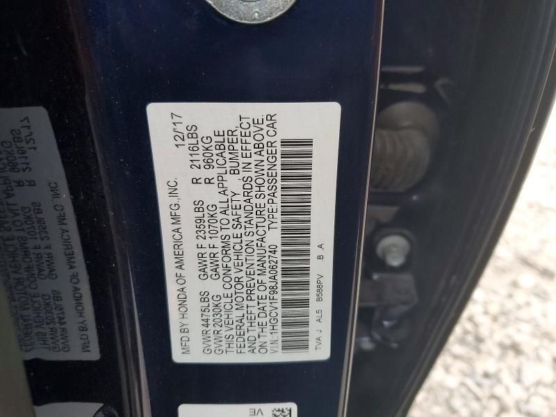 2018 Honda Accord Touring