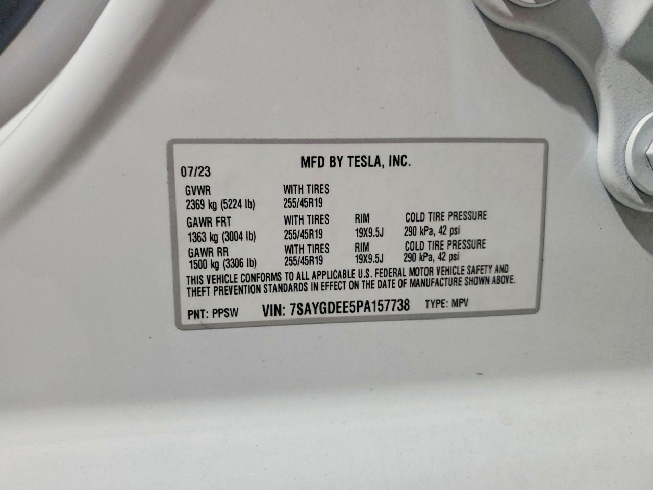 2023 Tesla Model y