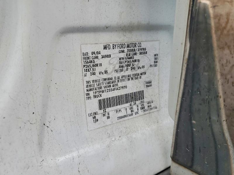 2004 Ford F150 Supercrew