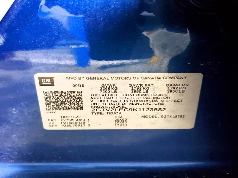 2019 GMC Sierra Limited K1500