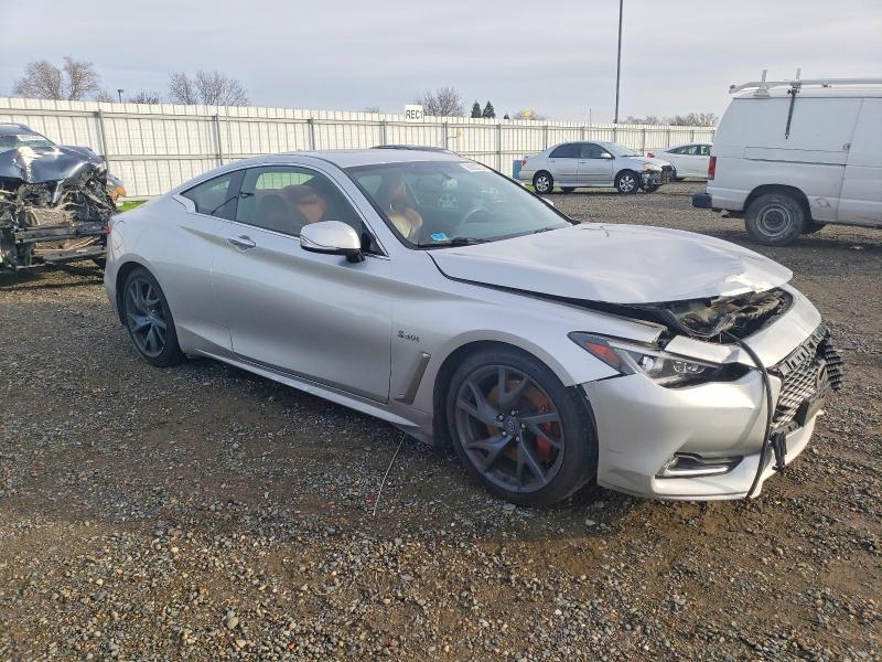 2017 Infiniti Q60 red Sport 400