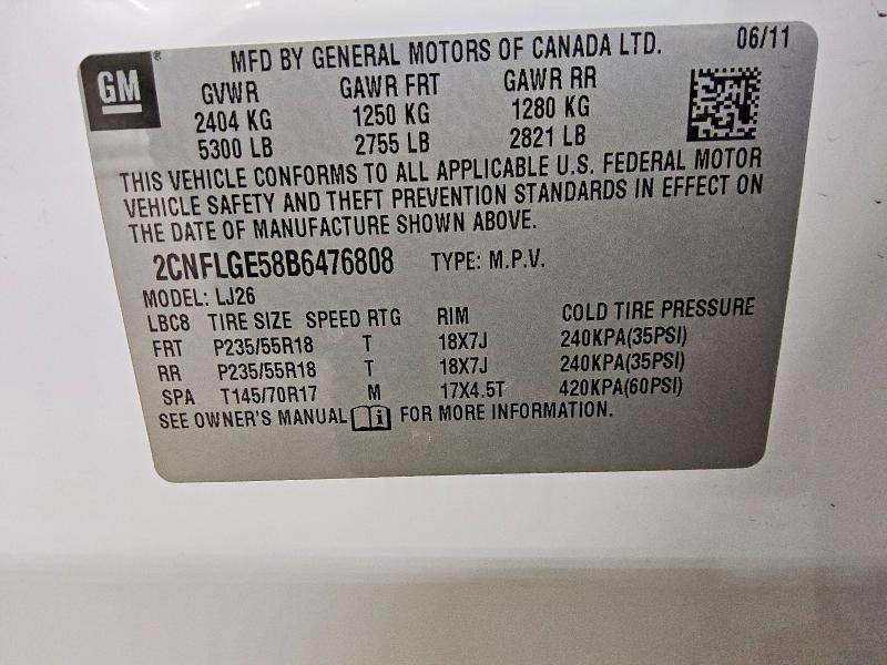 2011 Chevrolet Equinox ltz