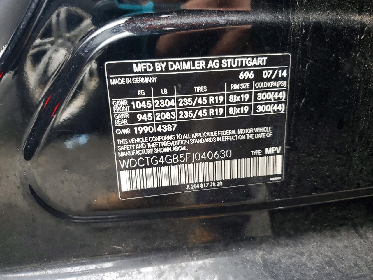 2015 Mercedes-Benz Gla 250 4matic