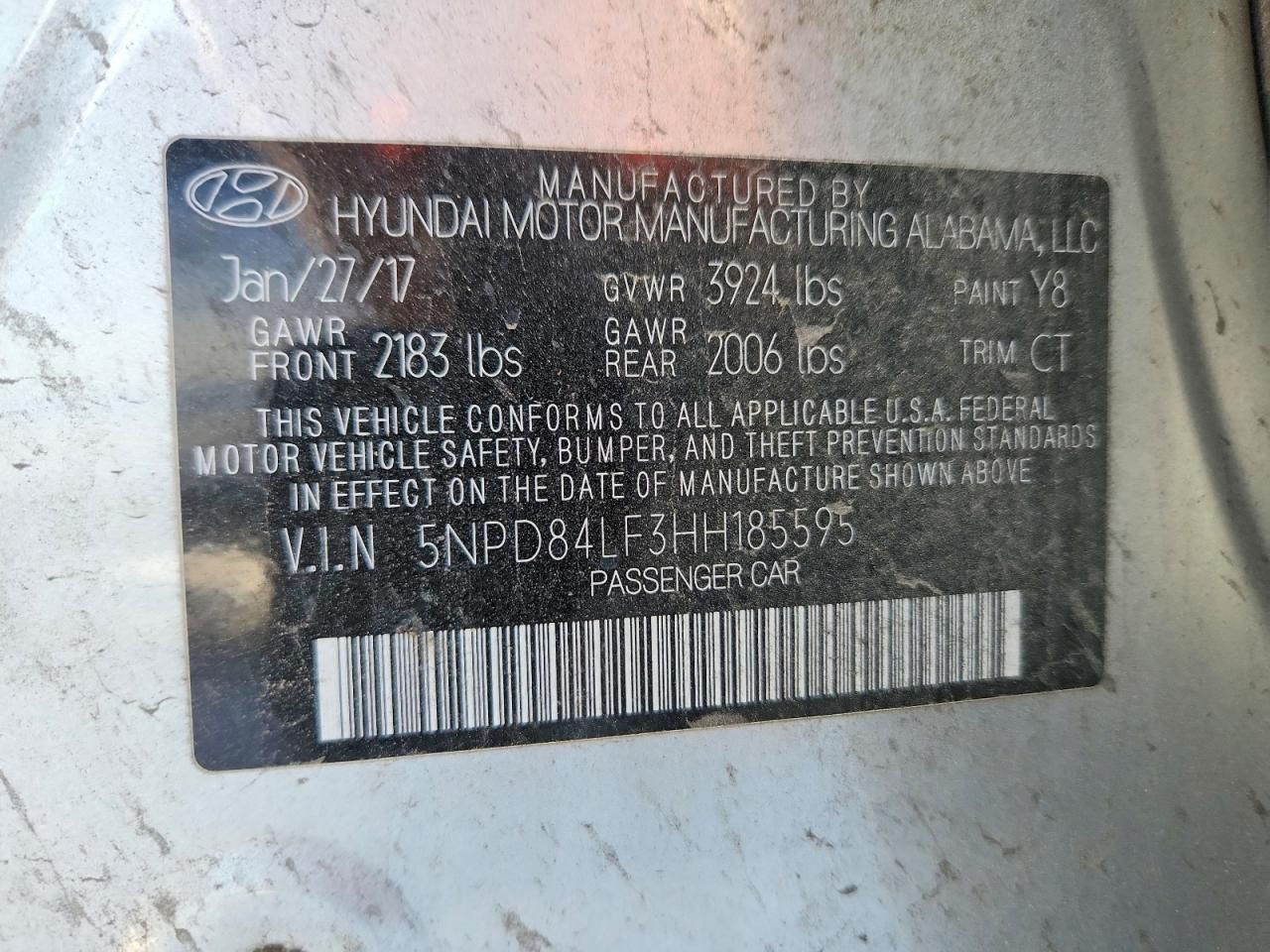 2017 Hyundai Elantra se