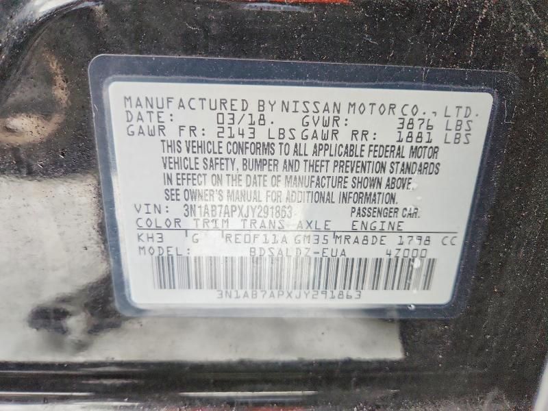 2018 Nissan Sentra s