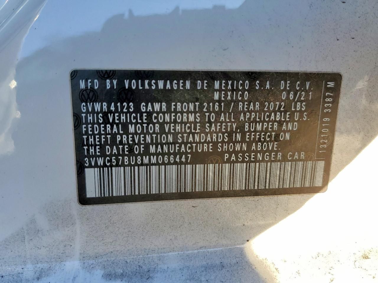 2021 Volkswagen Jetta s