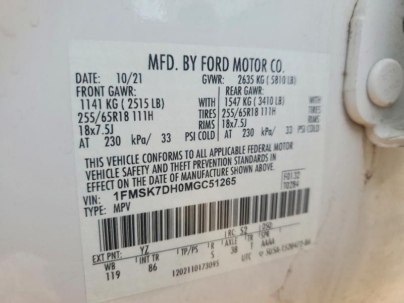 2021 Ford Explorer xlt