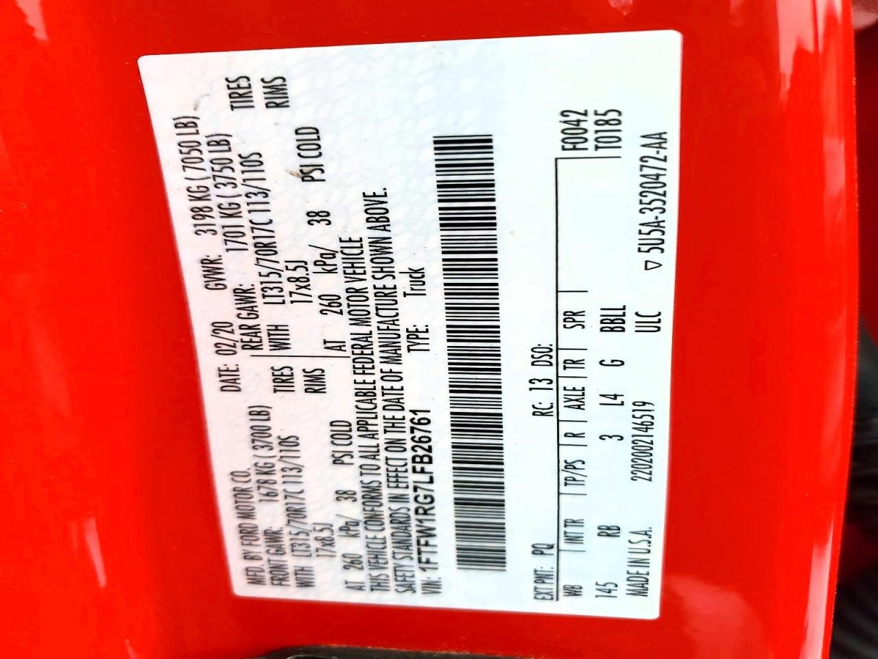 2020 Ford F150 Raptor