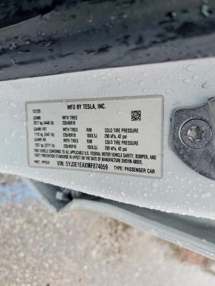 2021 Tesla Model 3