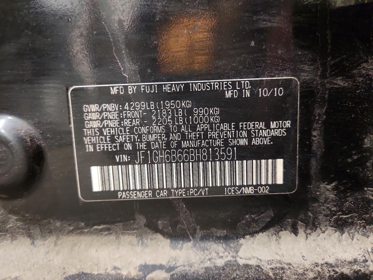 2011 Subaru Impreza 2.5i Premium