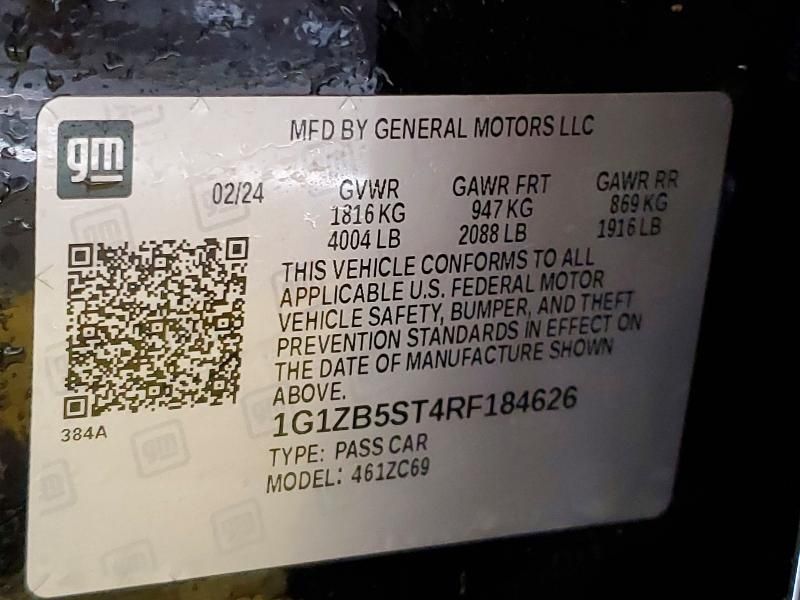 2024 Chevrolet Malibu ls