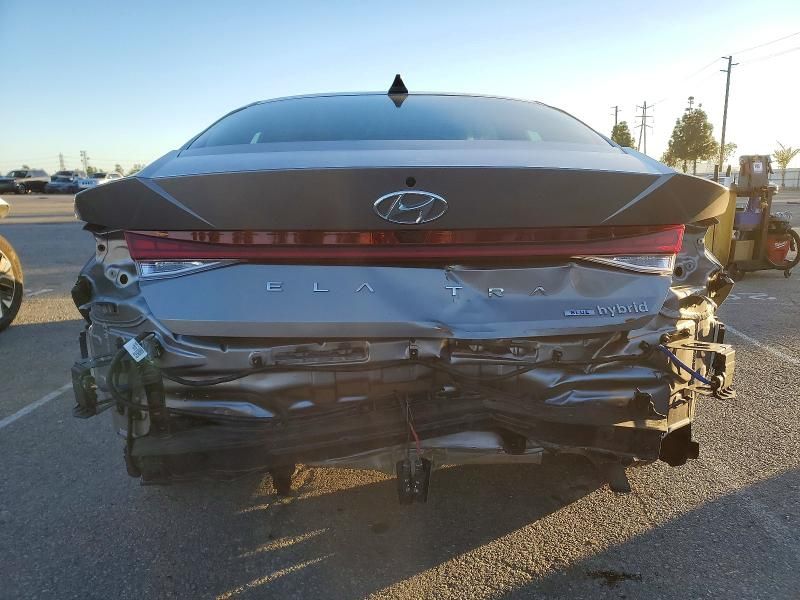 2022 Hyundai Elantra Blue