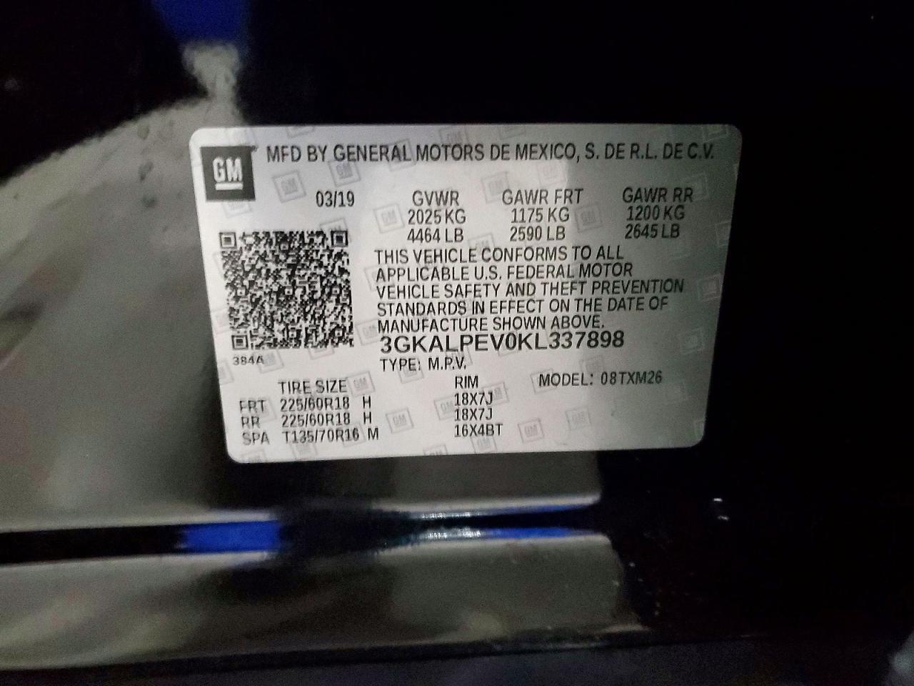 2019 GMC Terrain slt