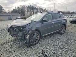Toyota Rav4 salvage cars for sale: 2017 Toyota Rav4 Limited