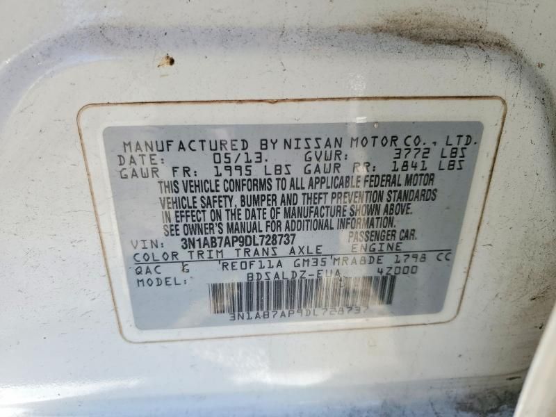 2013 Nissan Sentra s