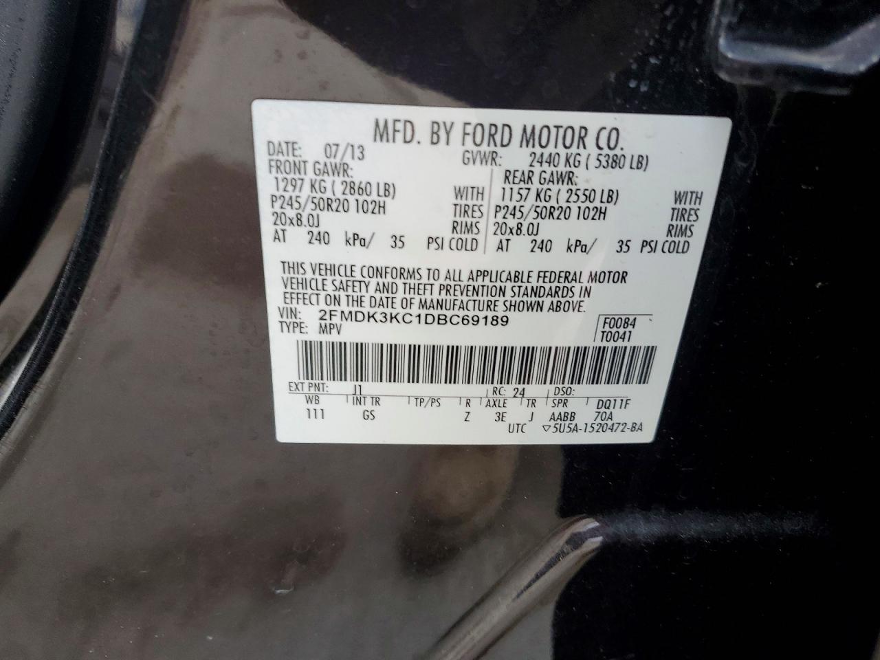 2013 Ford Edge Limited