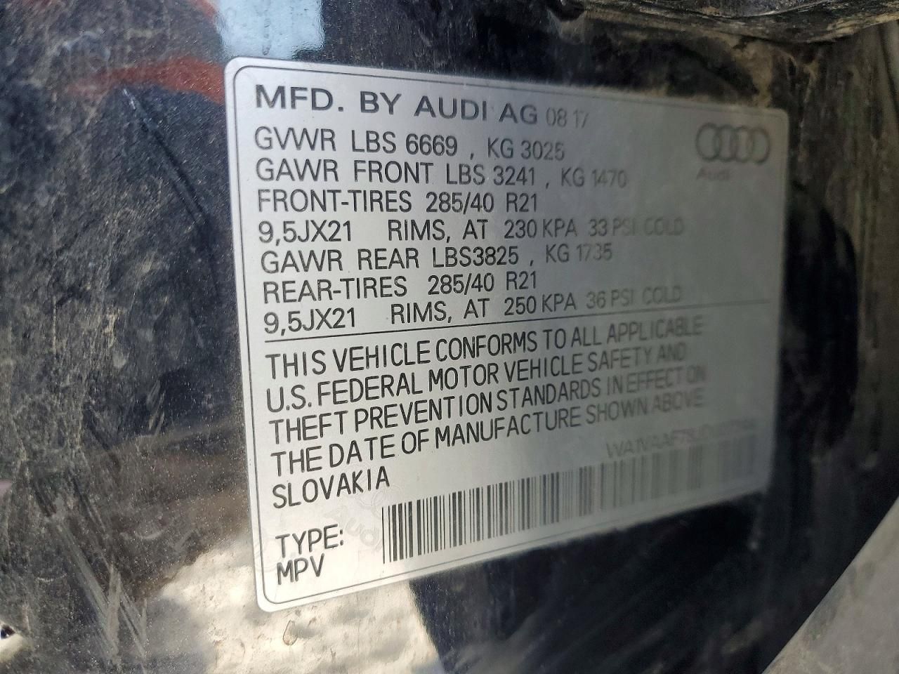 2018 Audi Q7 Prestige