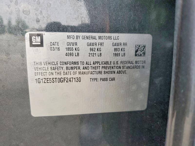 2016 Chevrolet Malibu lt