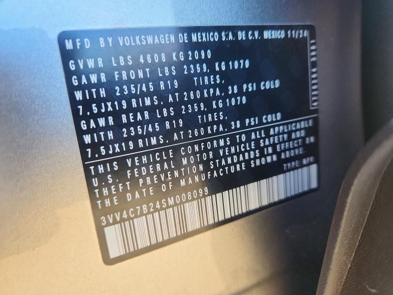 2025 Volkswagen Taos sel