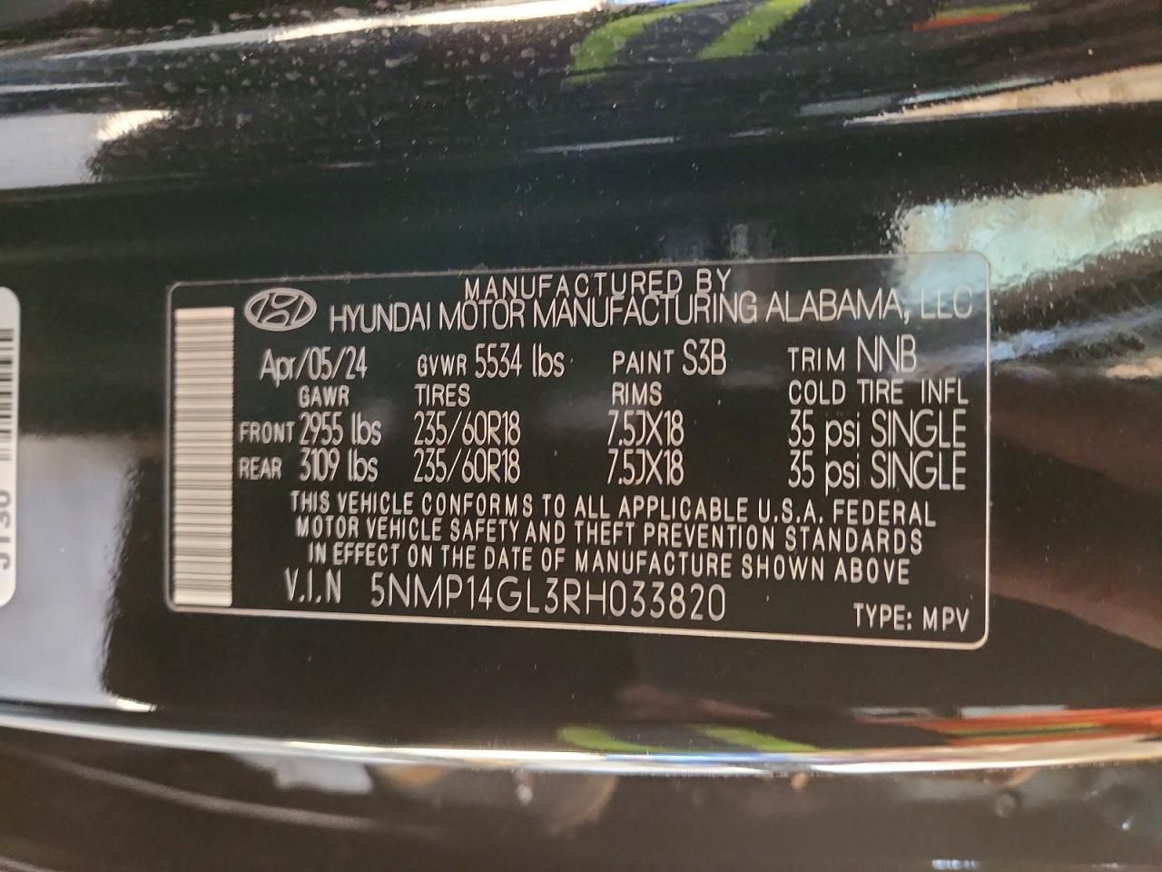 2024 Hyundai Santa fe se