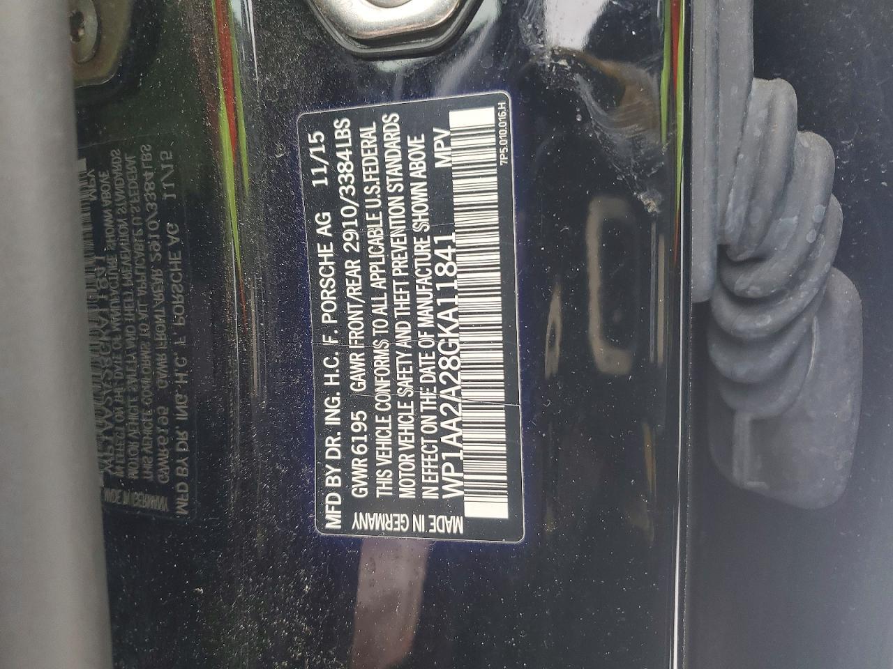 2016 Porsche Cayenne