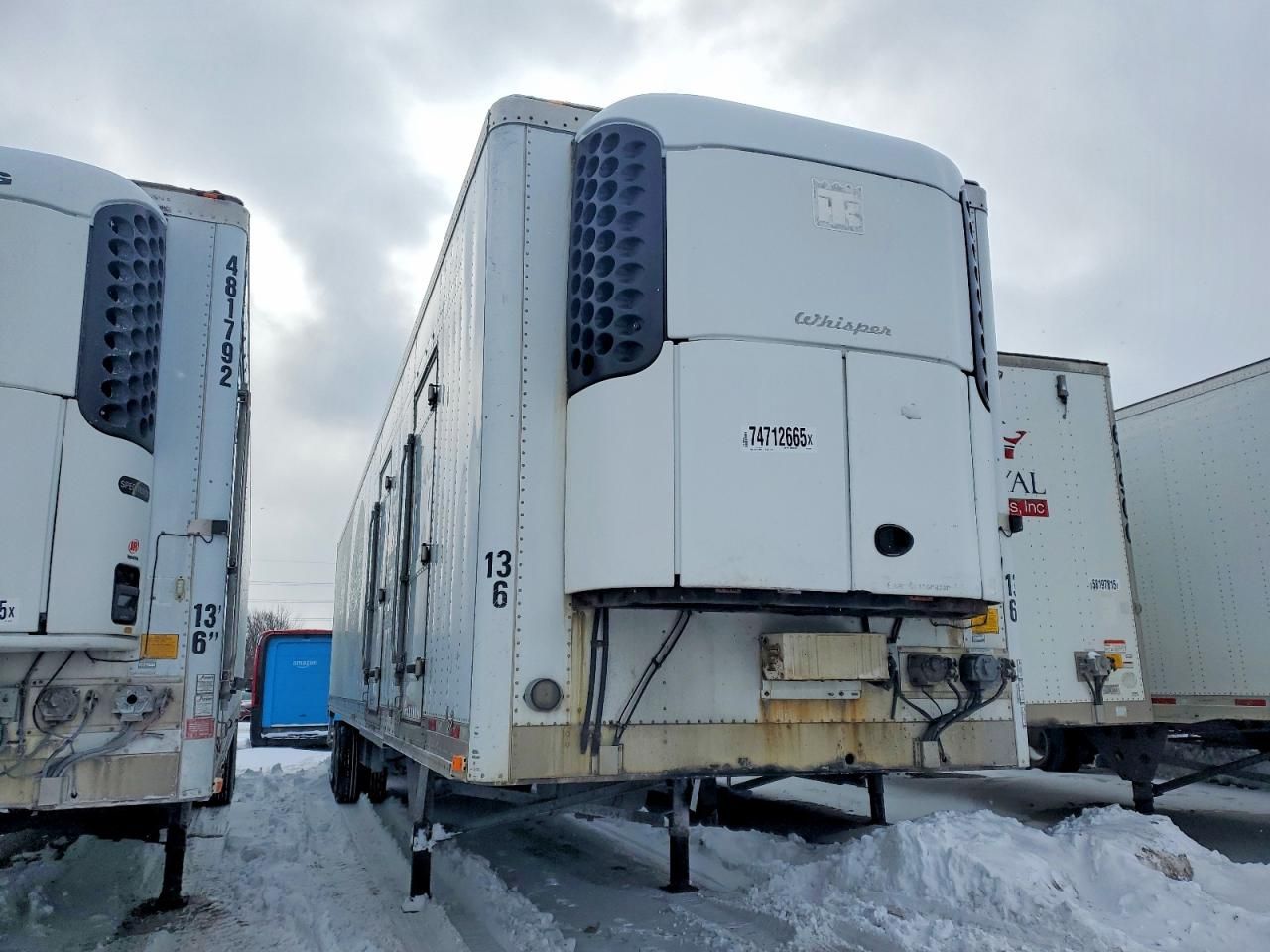 2014 Utility VS2RA Refrigerated Van Trailer
