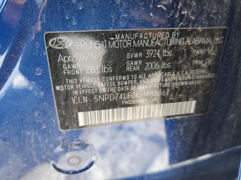 2019 Hyundai Elantra se