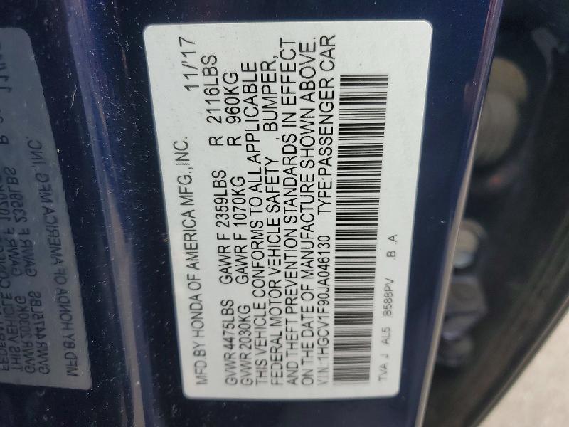 2018 Honda Accord Touring