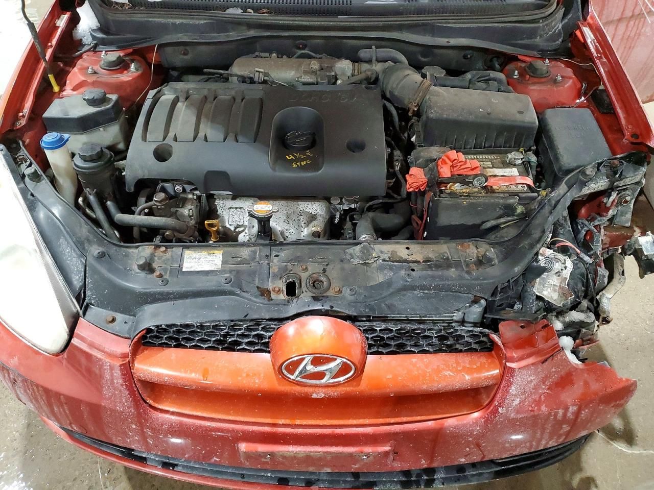 2010 Hyundai Accent Blue