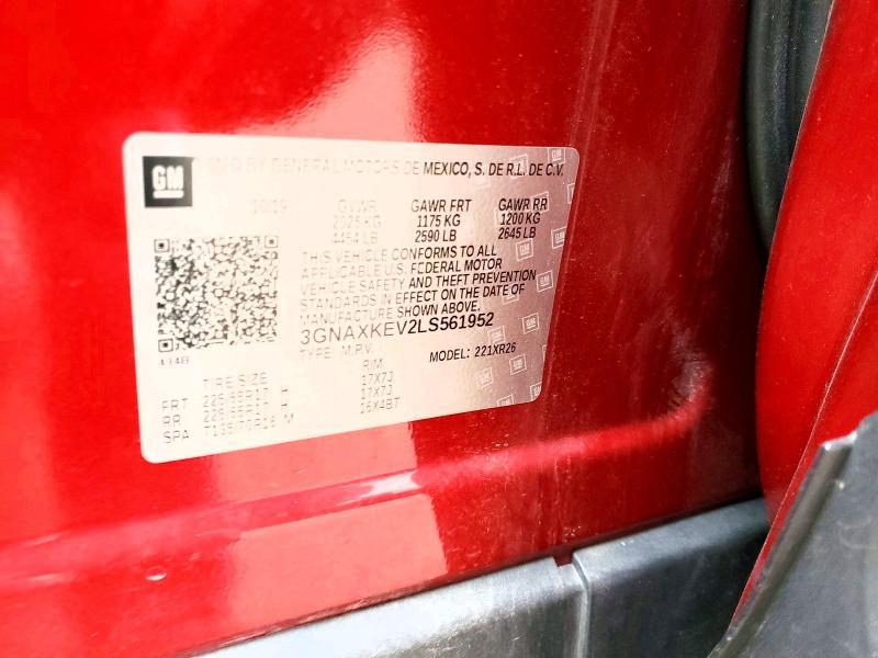 2020 Chevrolet Equinox lt