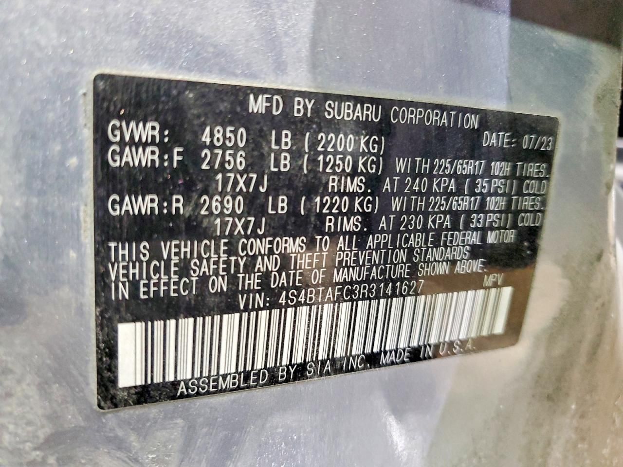 2024 Subaru Outback Premium