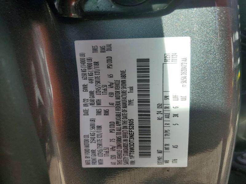 2022 Ford F350 Super Duty