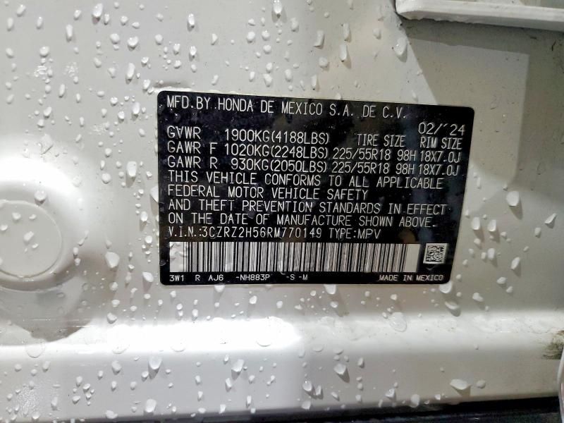 2024 Honda Hr-v Sport