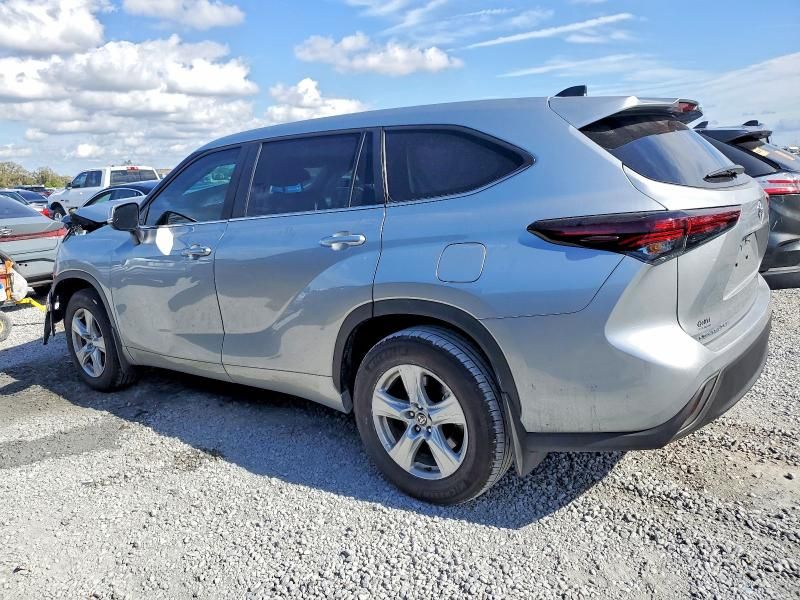 2025 Toyota Highlander le