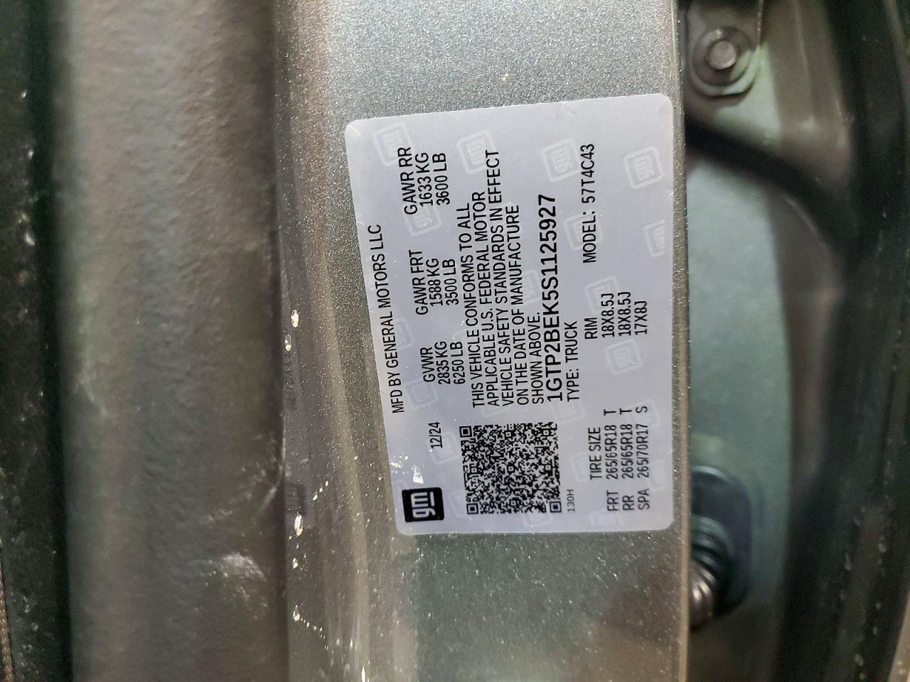 2025 GMC Canyon Elevation