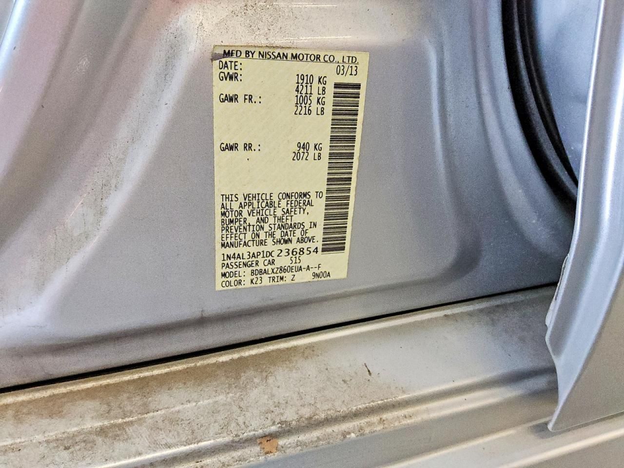 2013 Nissan Altima 2.5