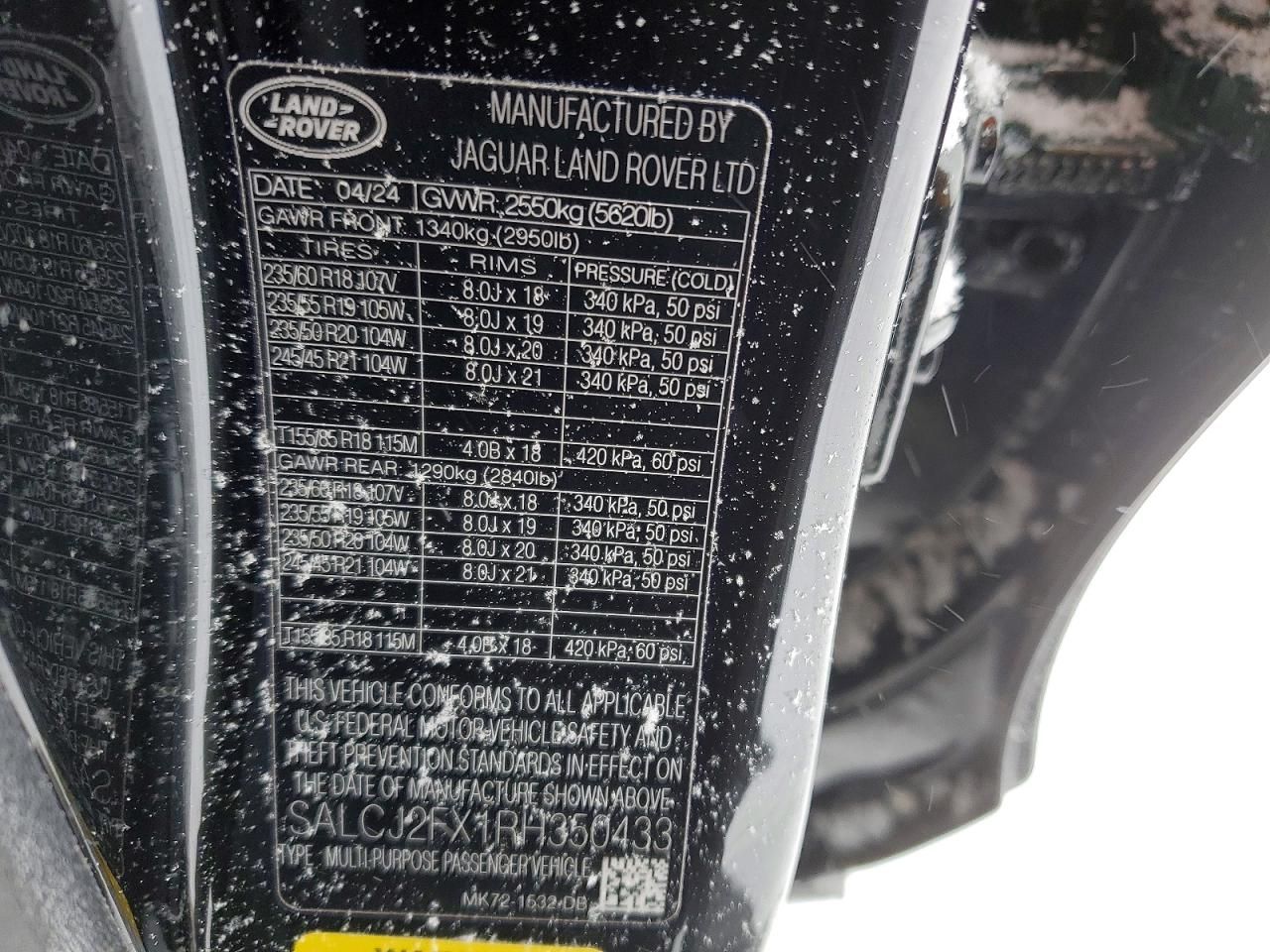 2024 Land Rover Discovery Sport s