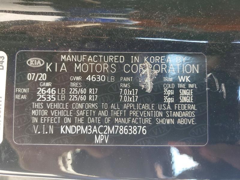 2021 KIA Sportage lx
