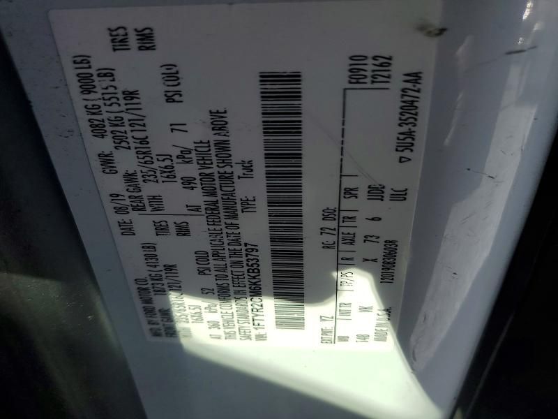 2019 Ford Transit 250 Delivery van