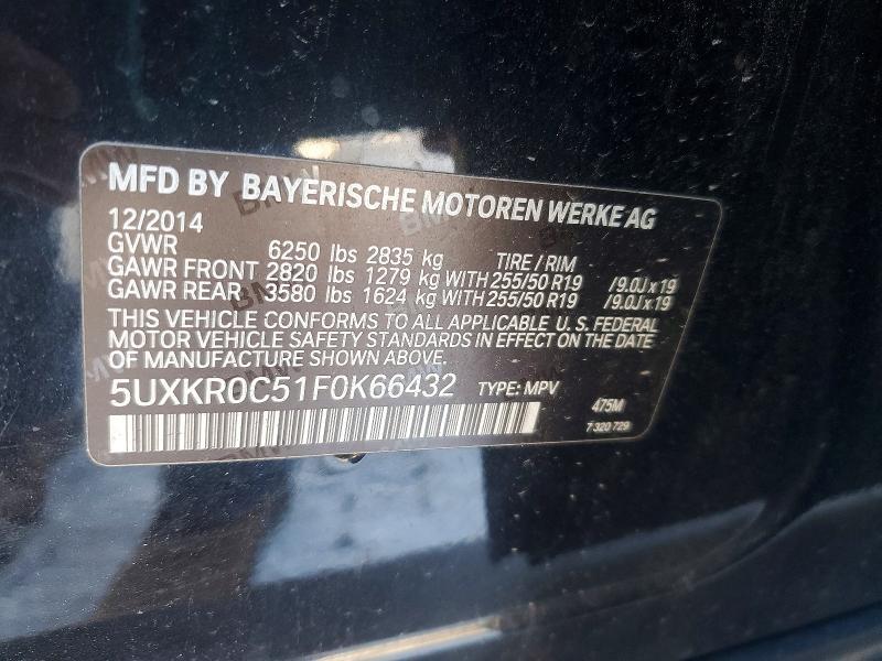 2015 BMW X5 Xdrive35i