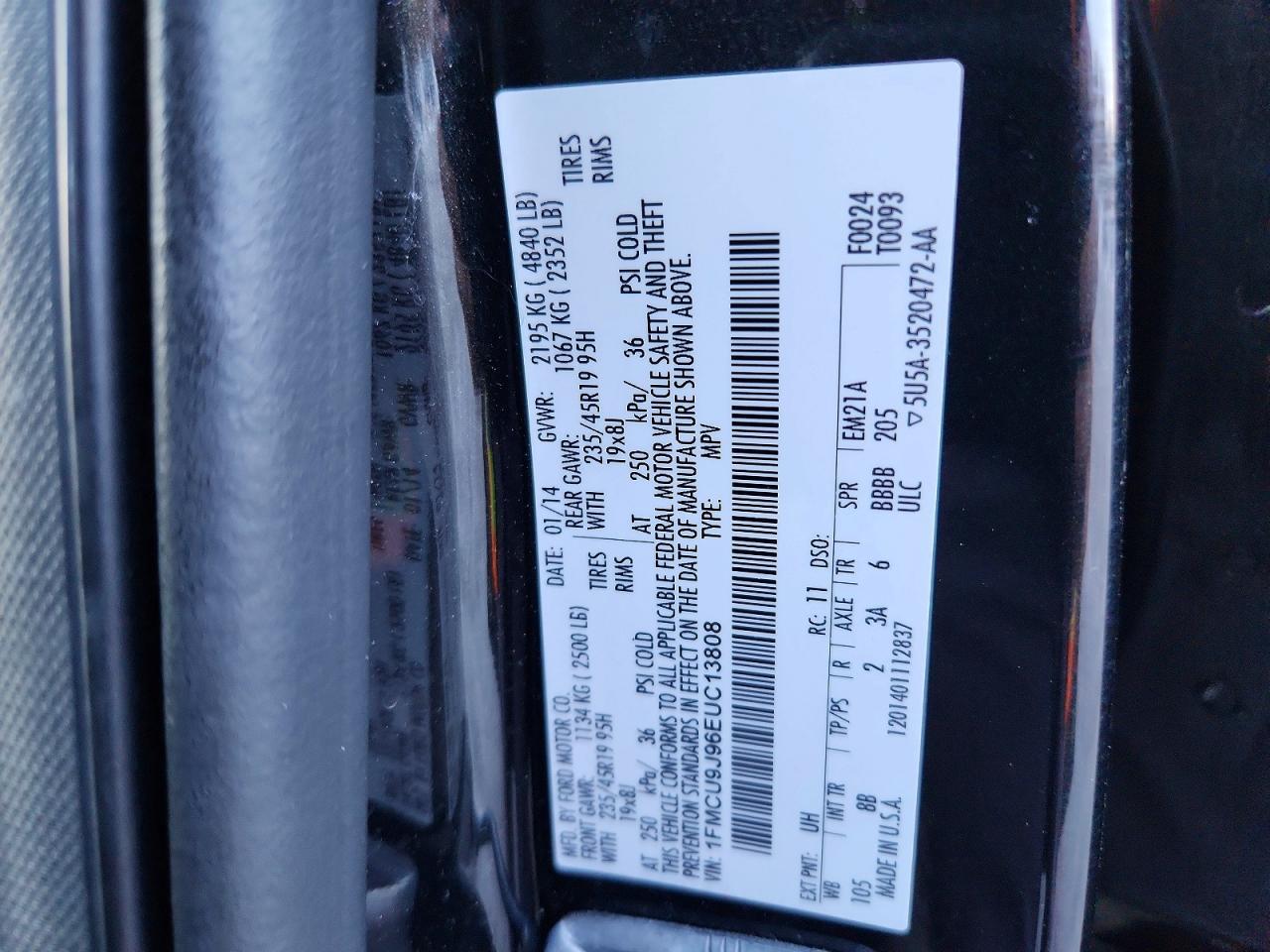 2014 Ford Escape Titanium