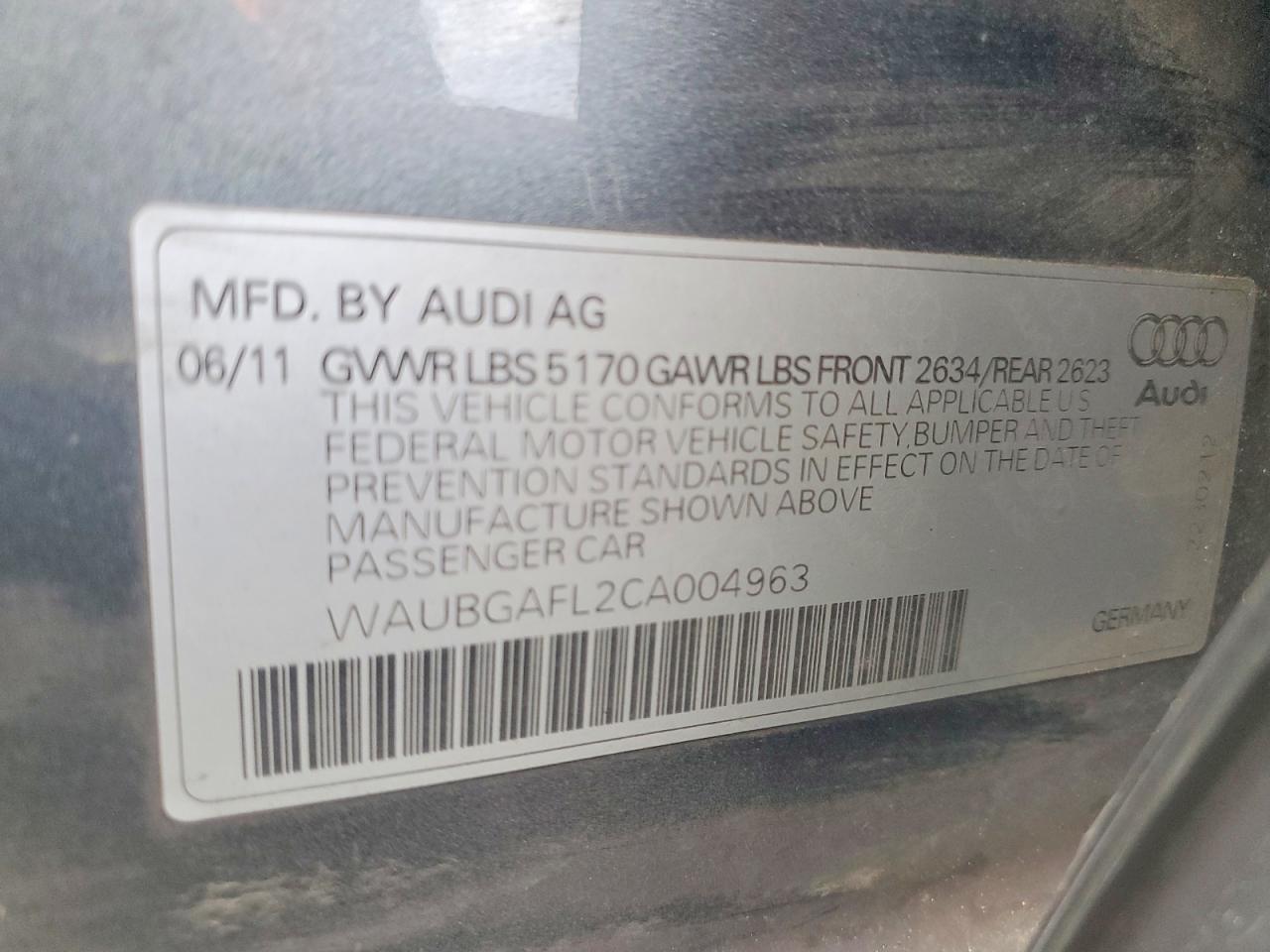2012 Audi S4 Premium Plus