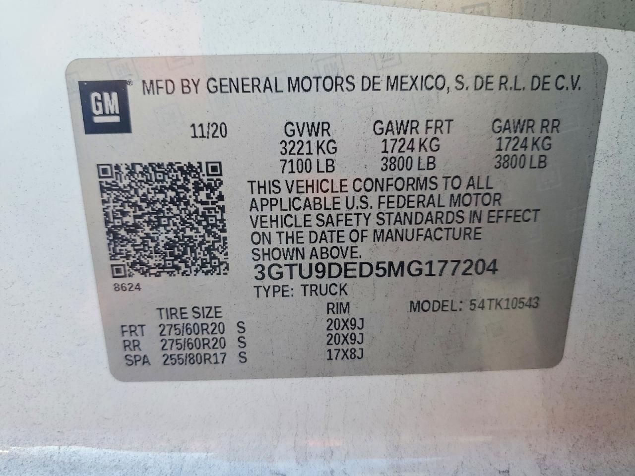 2021 GMC Sierra K1500 slt