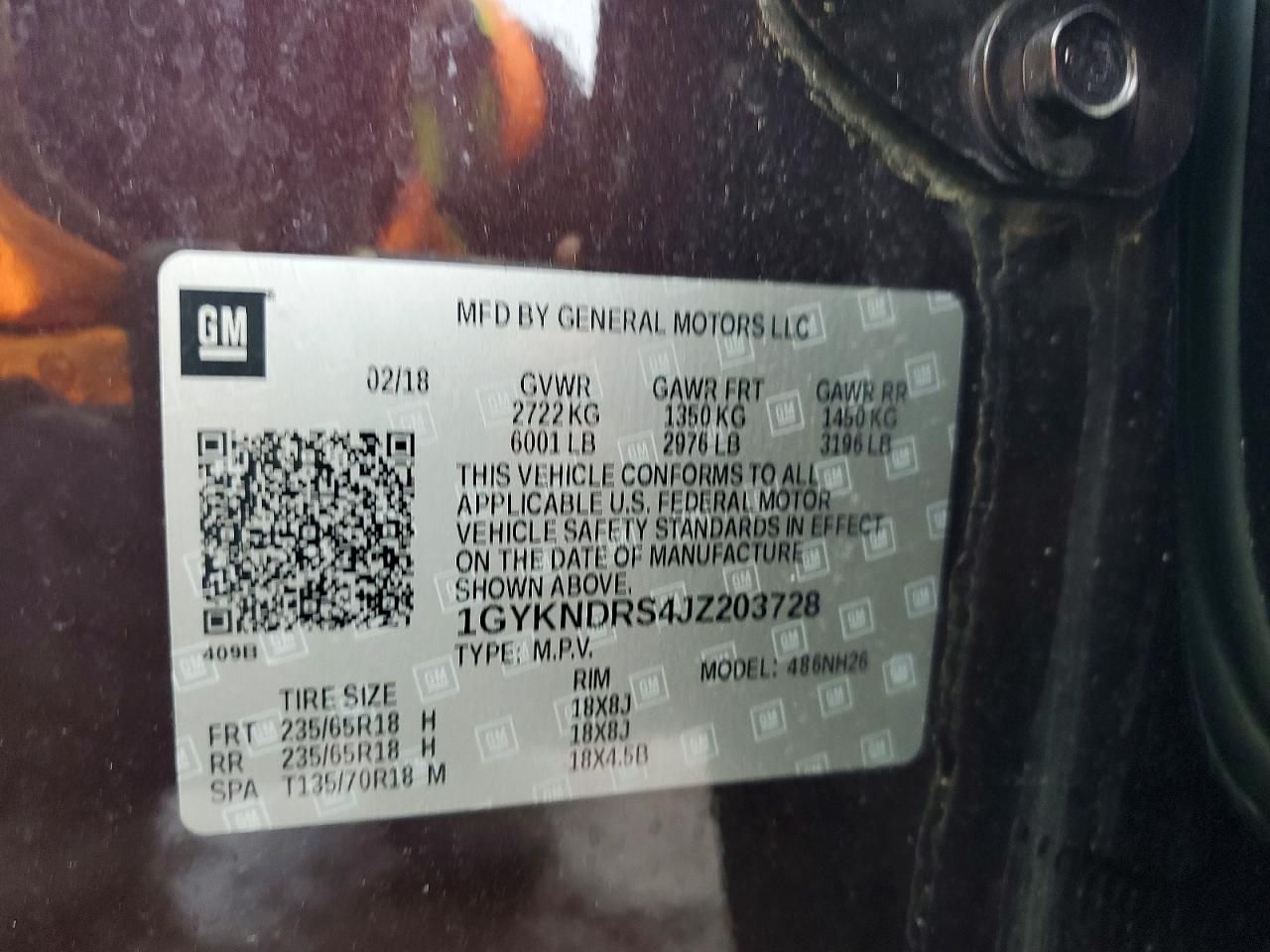 2018 Cadillac XT5 Luxury