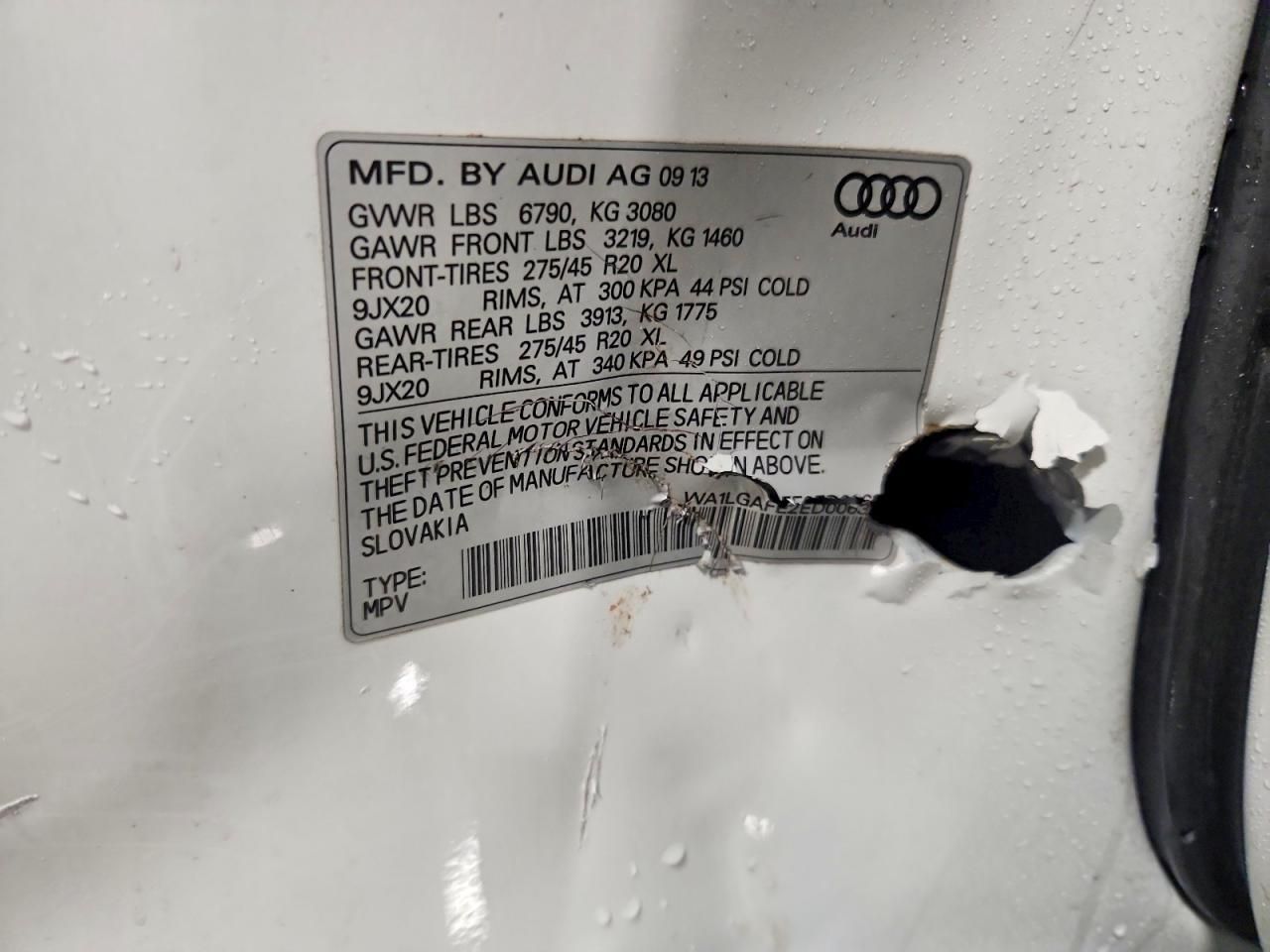 2014 Audi Q7 Premium Plus