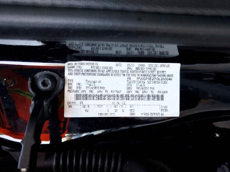 2016 Ford Focus s